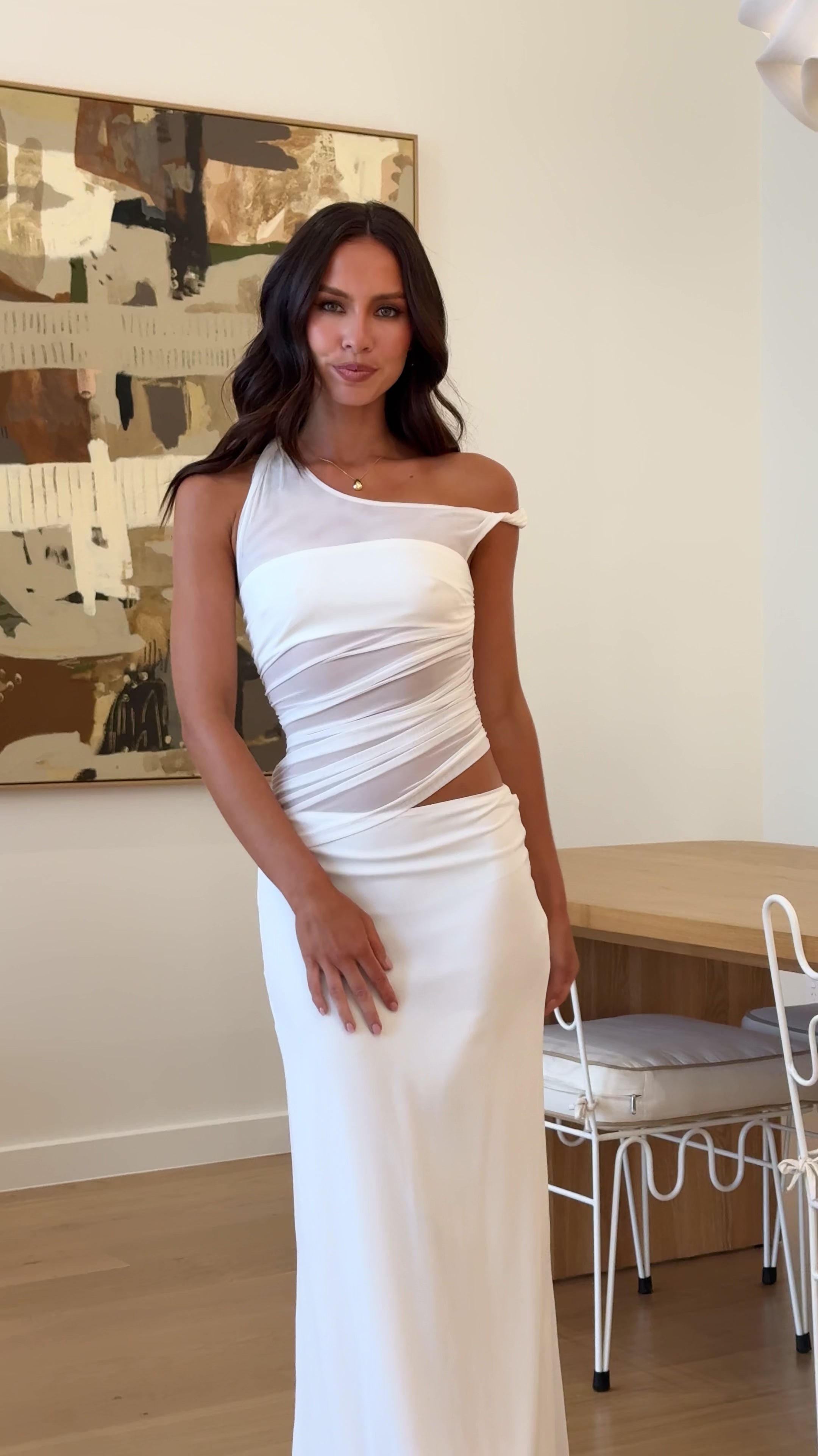 Iantha Maxi Dress - White