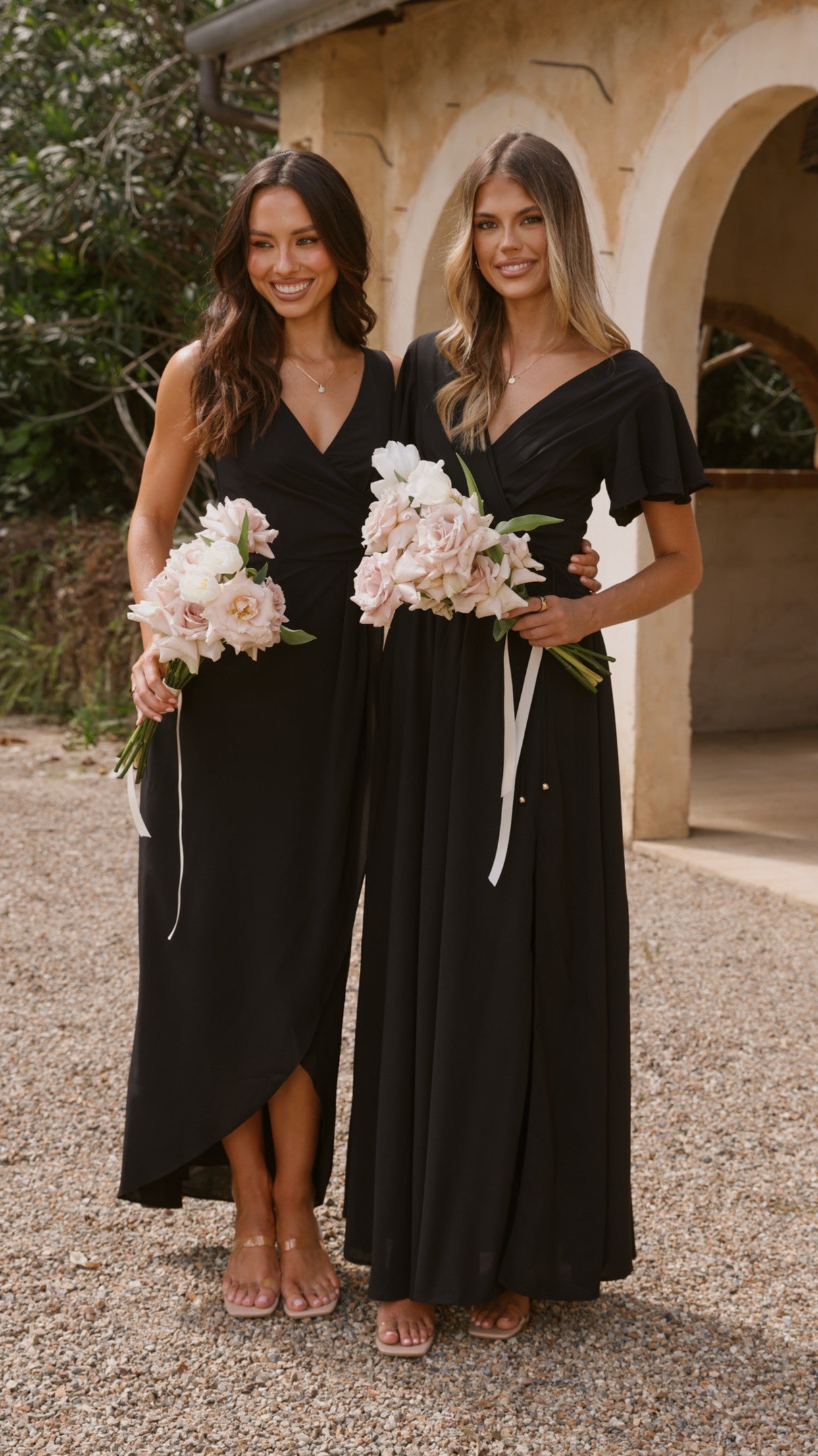 Charlize Maxi Dress - Black